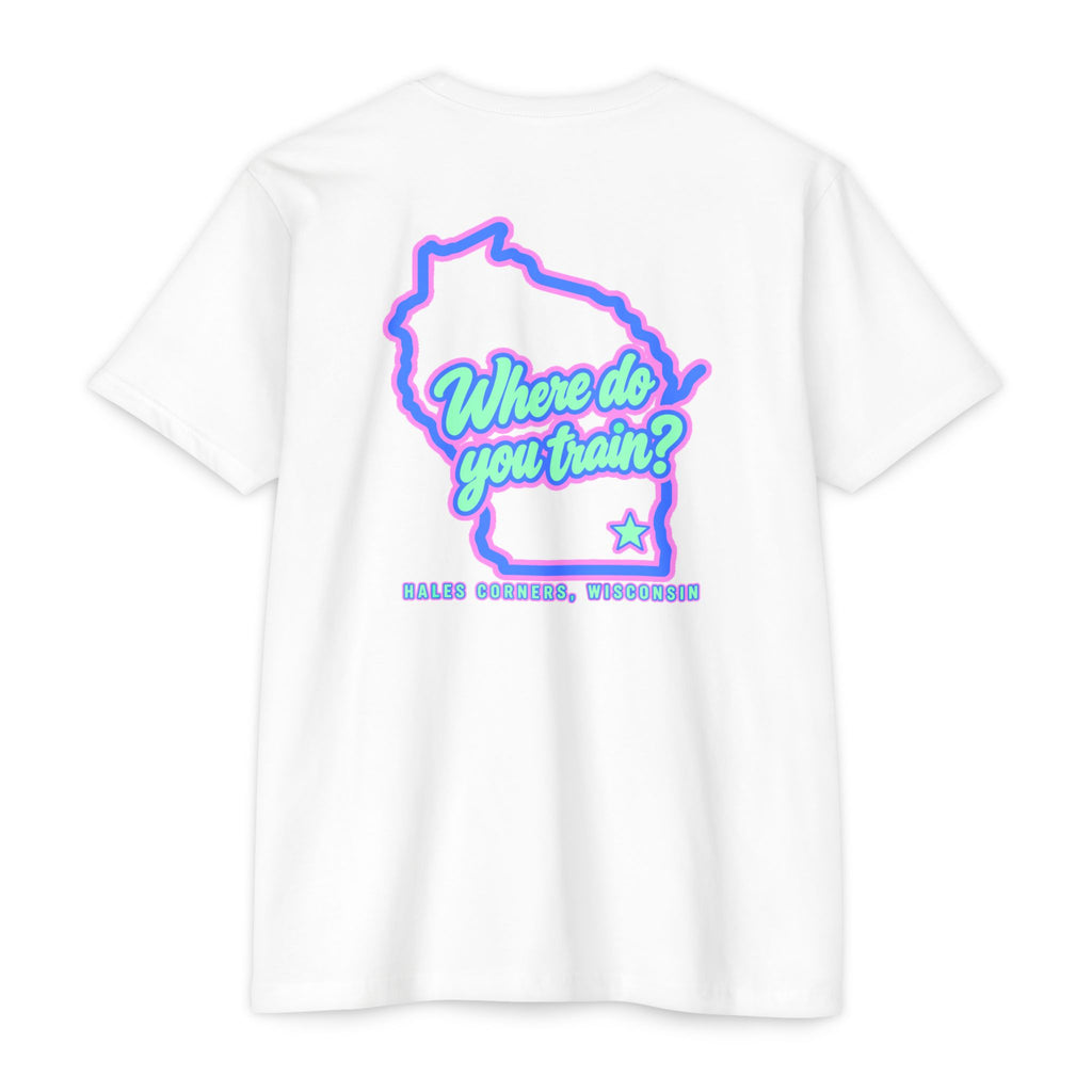 Sweat with Purpose T-Shirt — Motifath Fitness Tee (Make Change, Wisconsin)