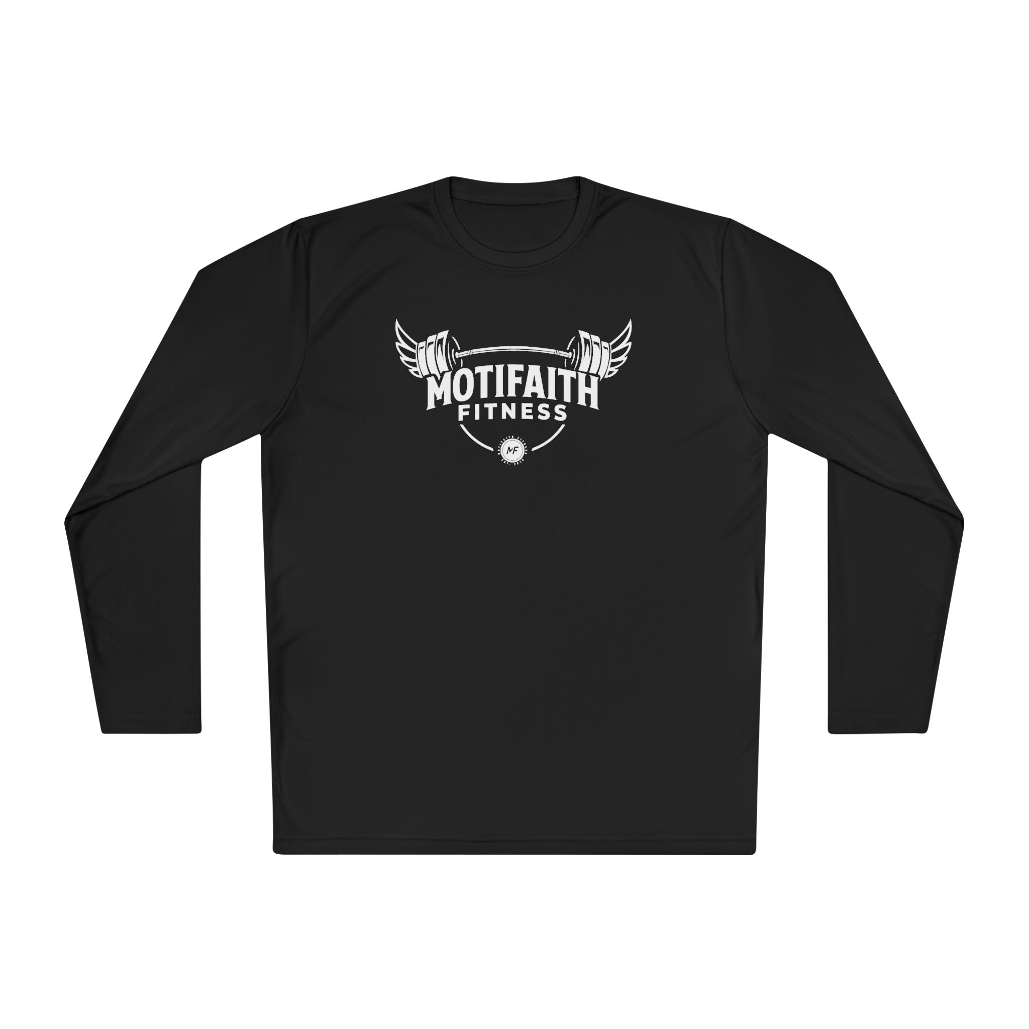 MotifFaith Fitness Unisex Long Sleeve Tee - Perfect for Active Lifestyles
