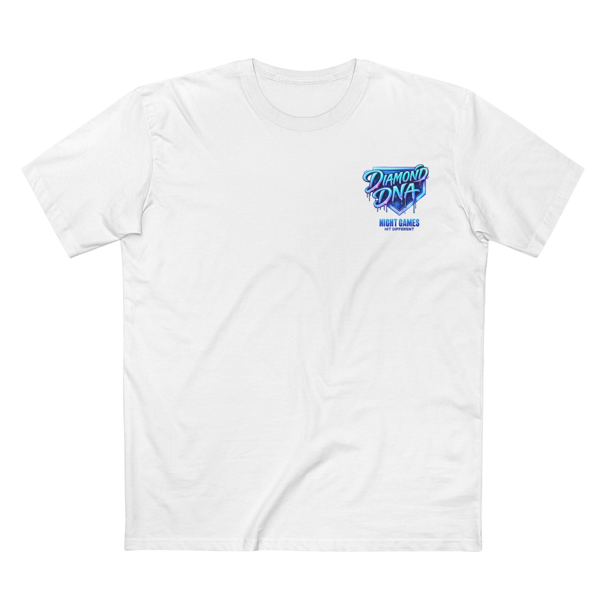 Diamond DNA Tee — Night Games Graphic T‑Shirt
