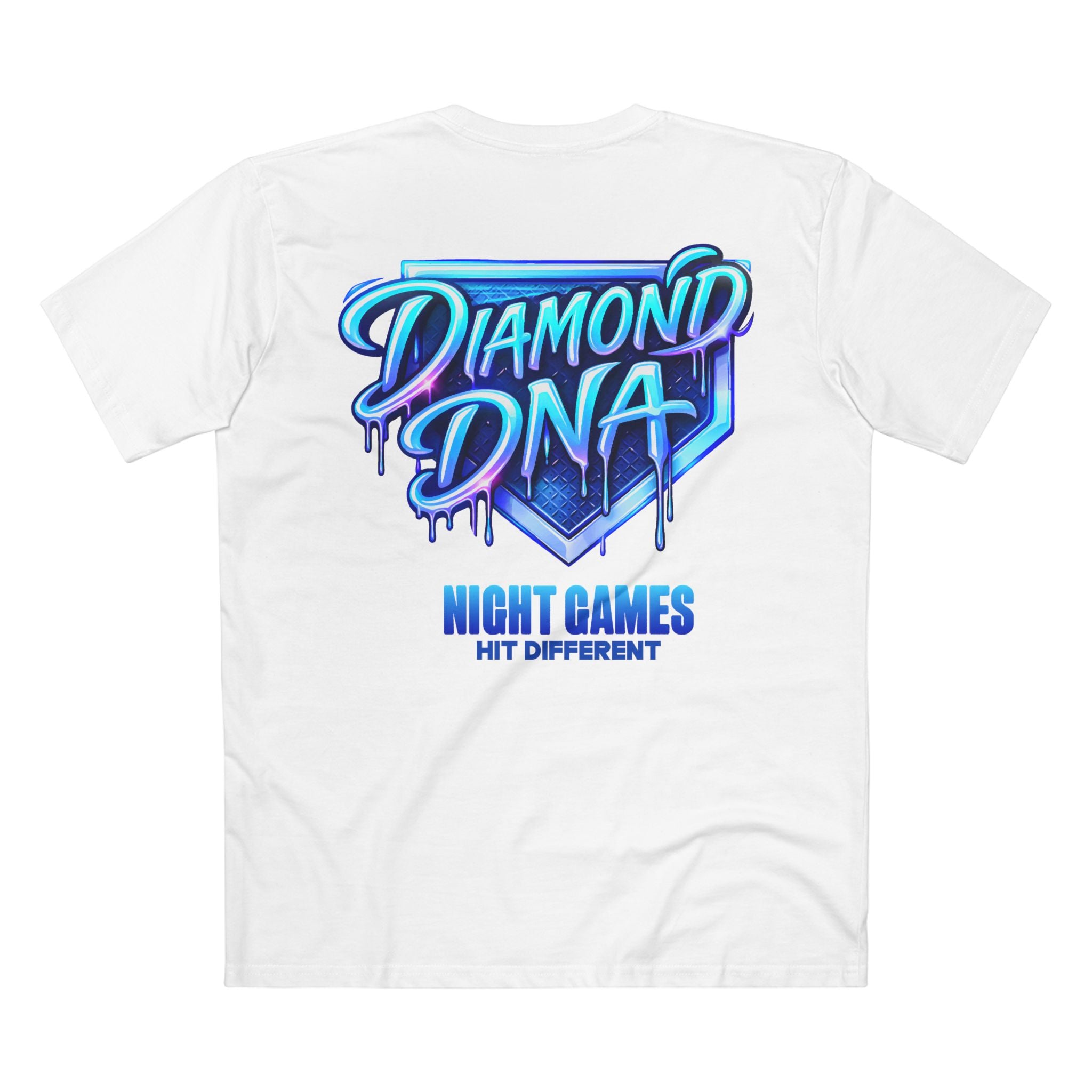 Diamond DNA Tee — Night Games Graphic T‑Shirt