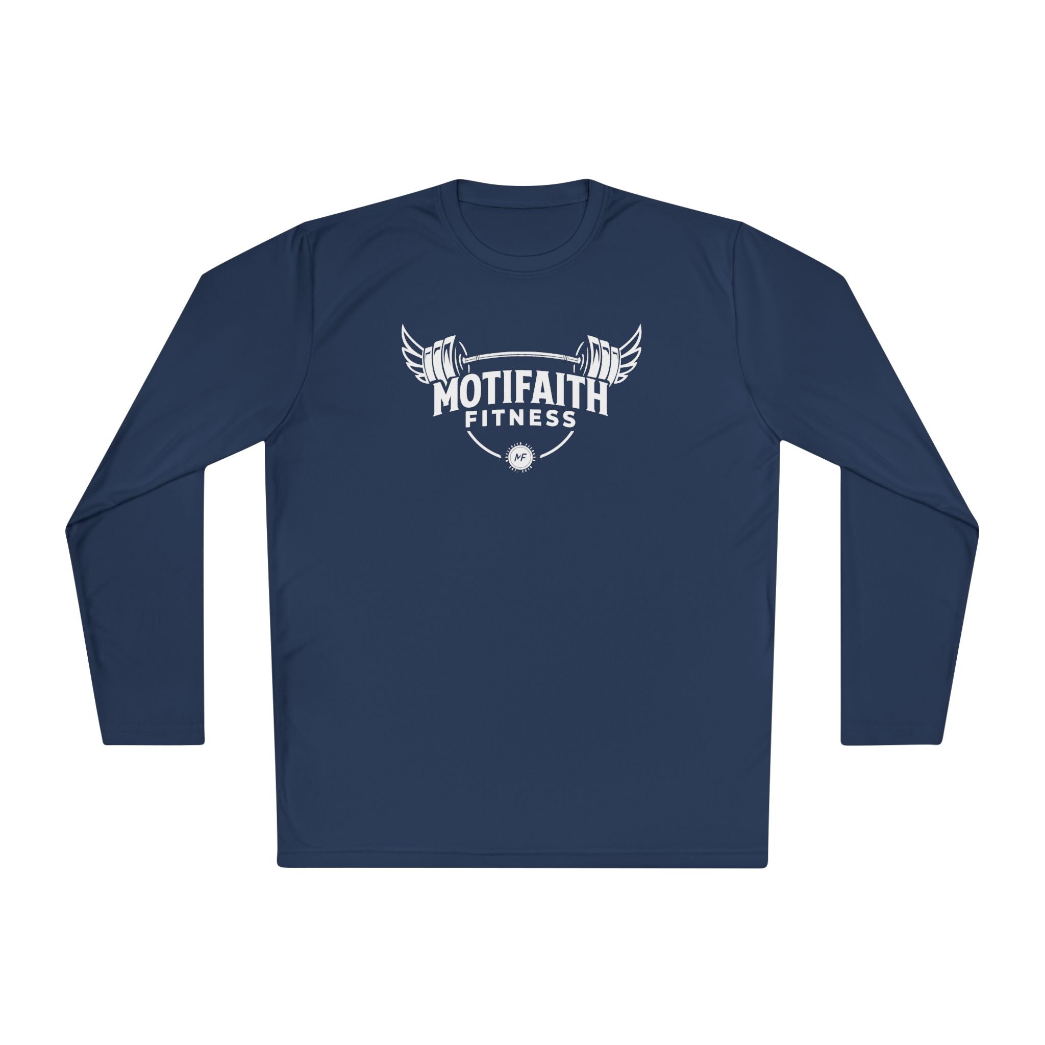 MotifFaith Fitness Unisex Long Sleeve Tee - Perfect for Active Lifestyles