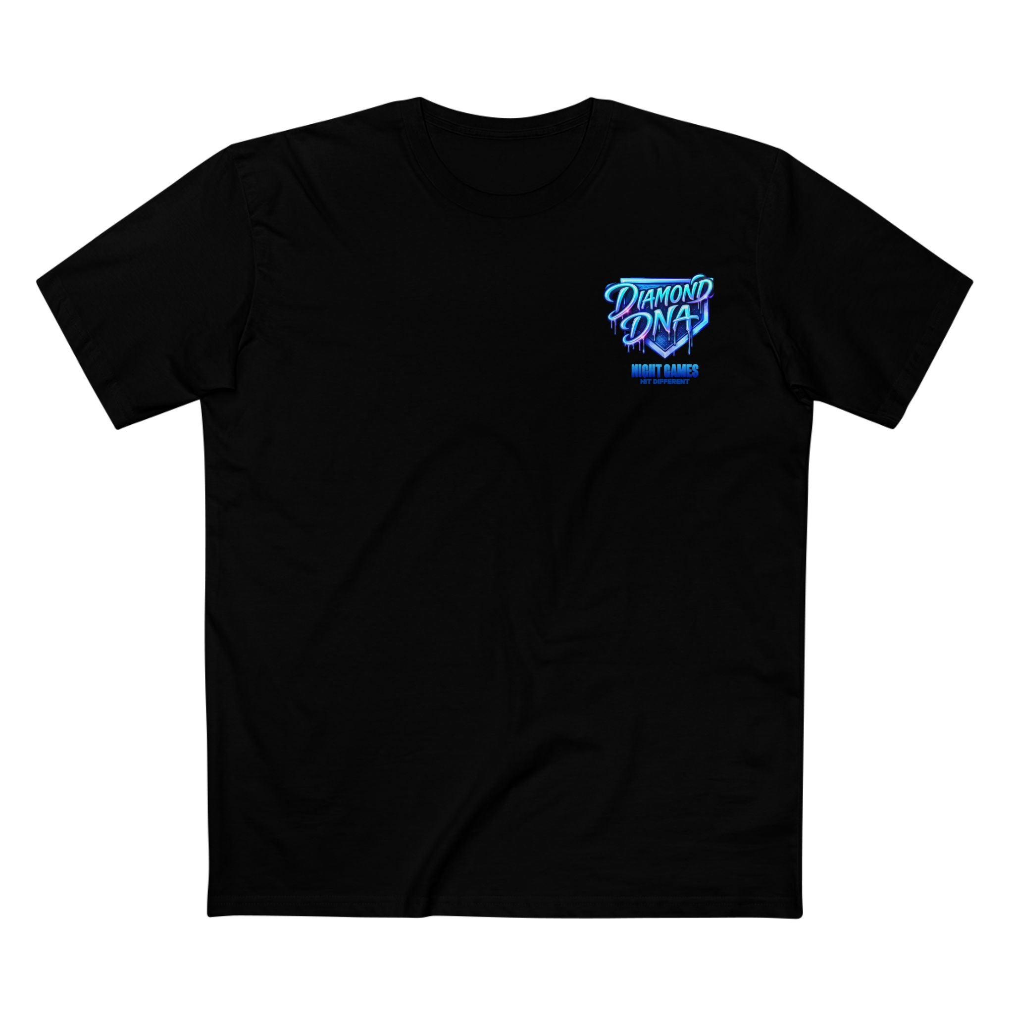 Diamond DNA Tee — Night Games Graphic T‑Shirt
