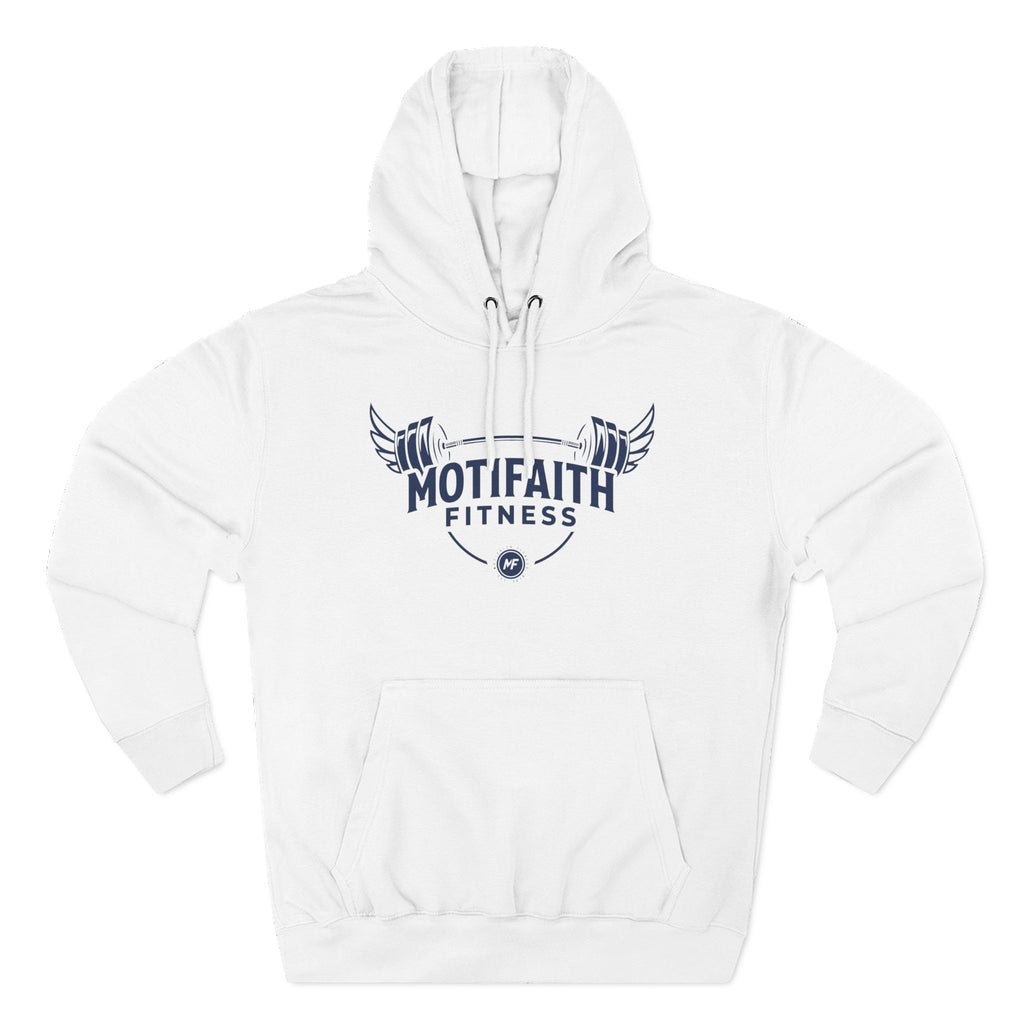Motifaith Fitness Three-Panel Fleece Hoodie