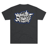 Unisex Motifaith Graffiti Back Tri-Blend Tee