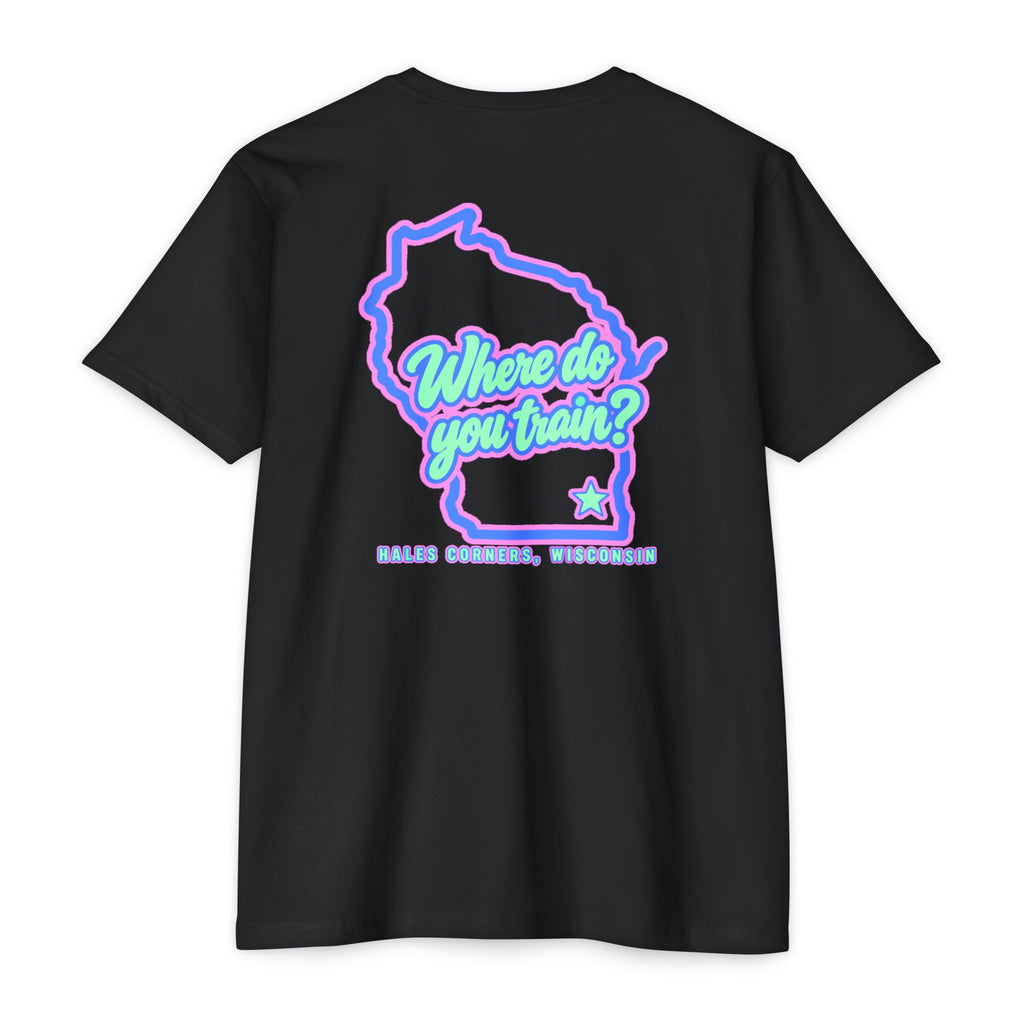 Sweat with Purpose T-Shirt — Motifath Fitness Tee (Make Change, Wisconsin)