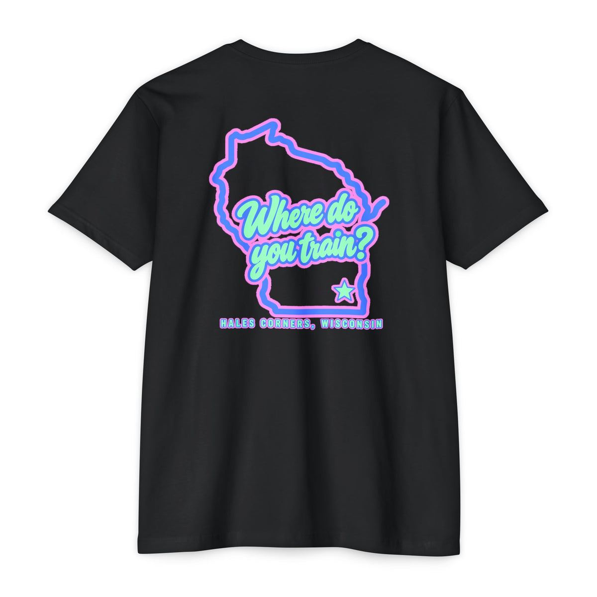 Sweat with Purpose T-Shirt — Motifath Fitness Tee (Make Change, Wisconsin)