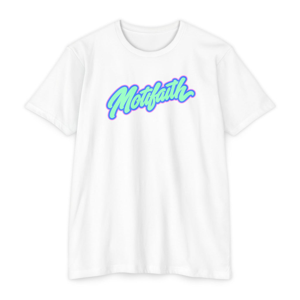 Sweat with Purpose T-Shirt — Motifath Fitness Tee (Make Change, Wisconsin)