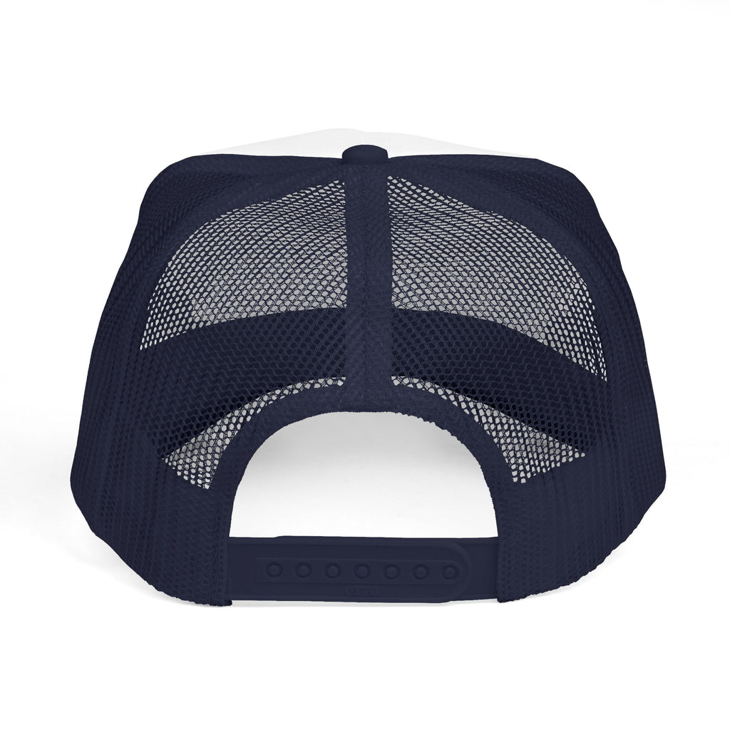 Motifaith Fitness Trucker Hat - Winged Barbell Athletic Cap