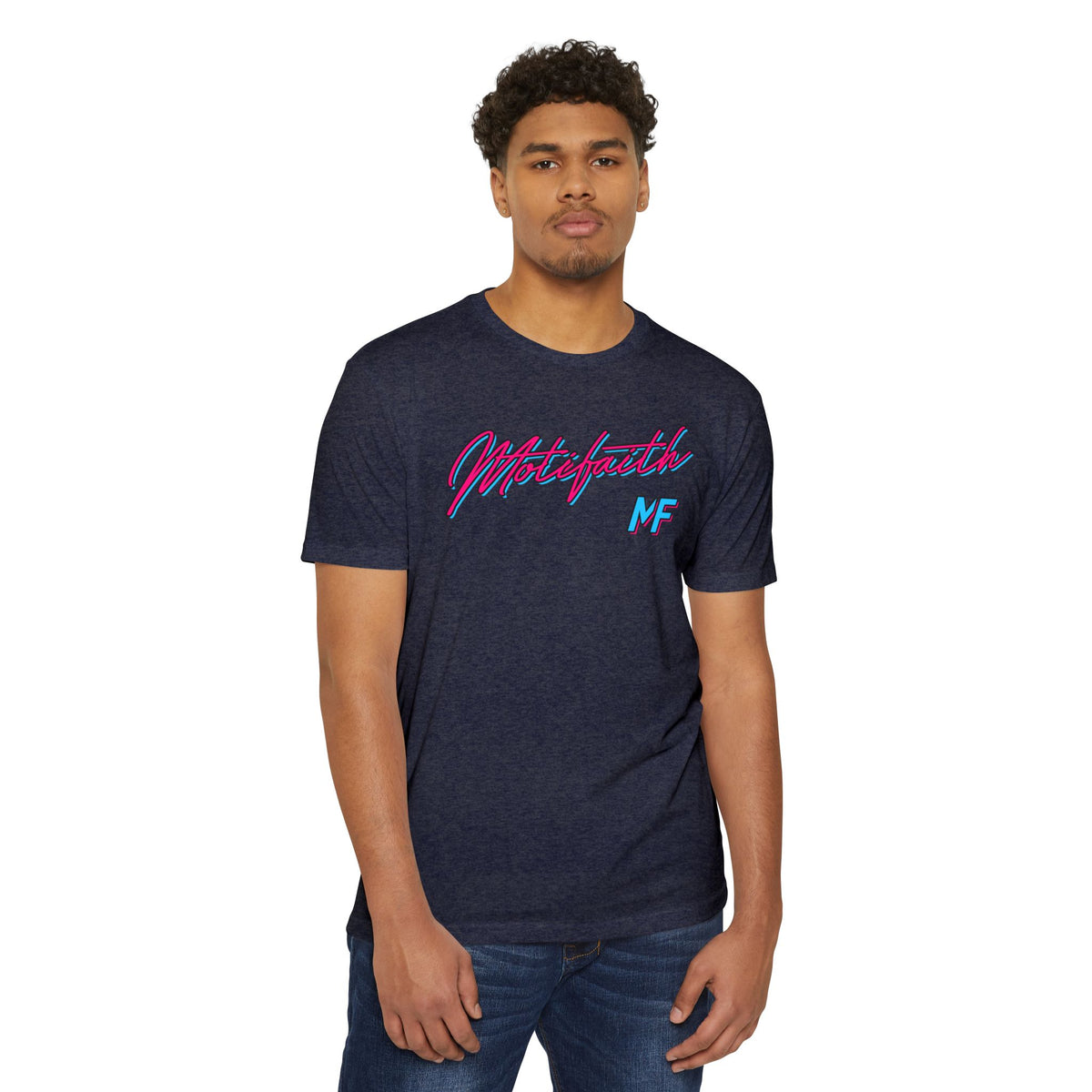 Unisex Triblend "Miami Nights" Motifaith Tee
