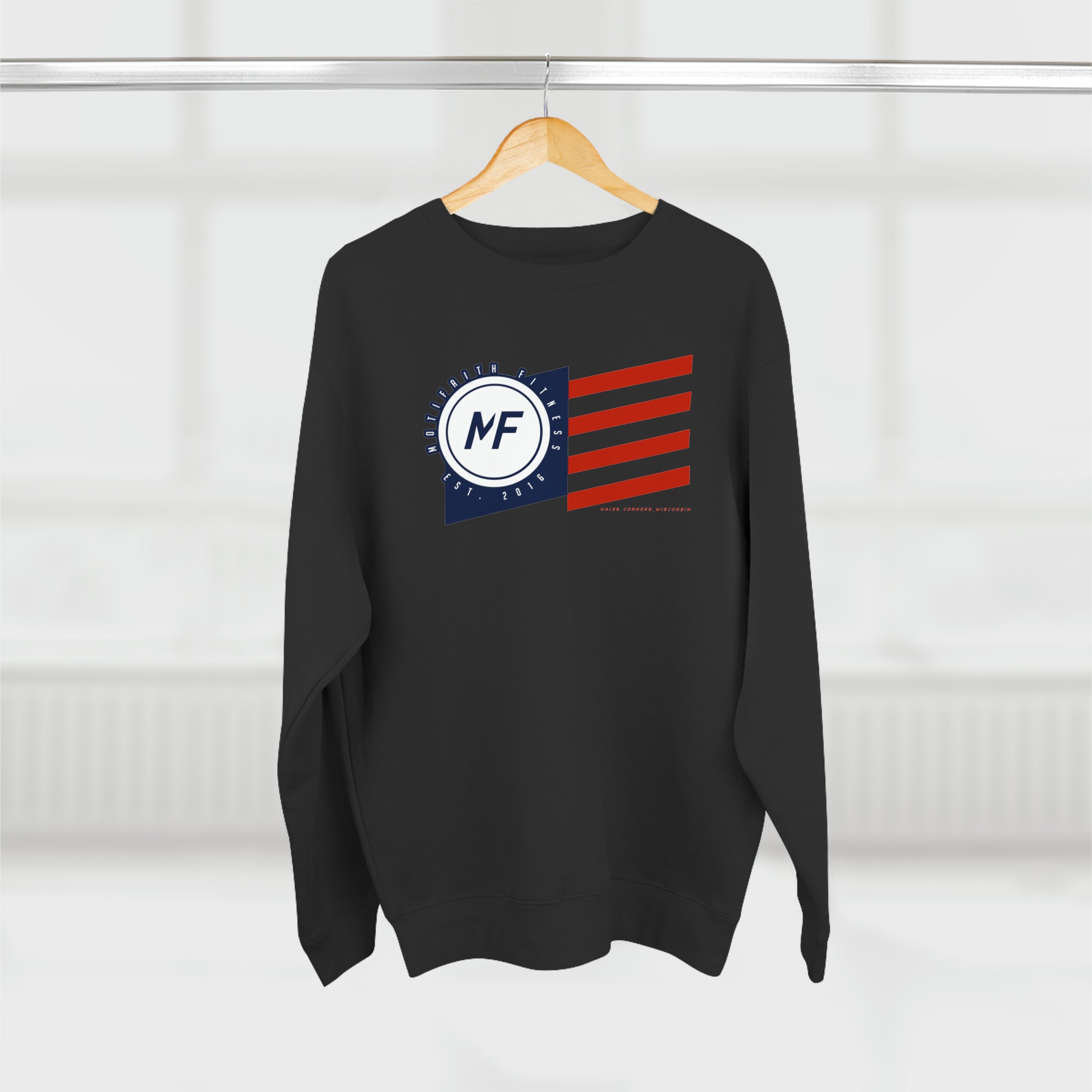 Flag - Motifaith Unisex Crewneck Sweatshirt