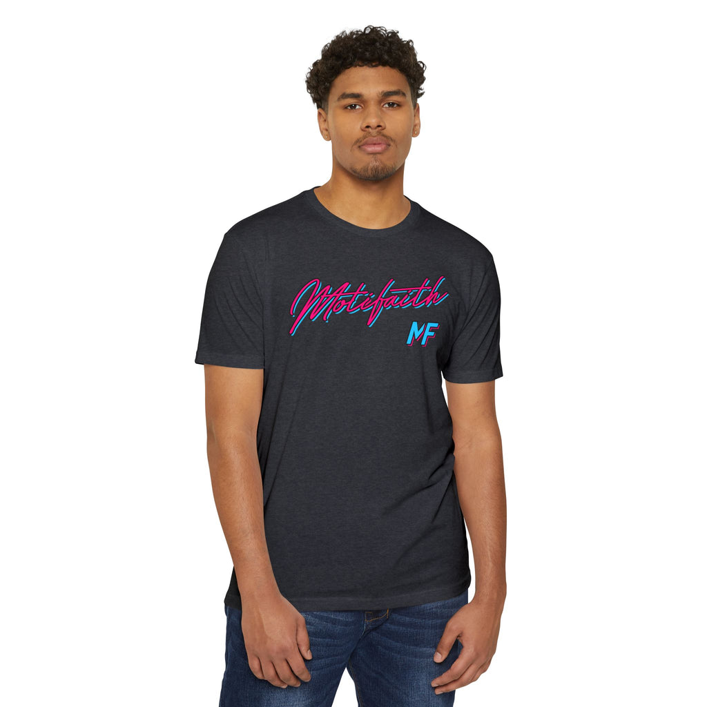 Unisex Triblend "Miami Nights" Motifaith Tee