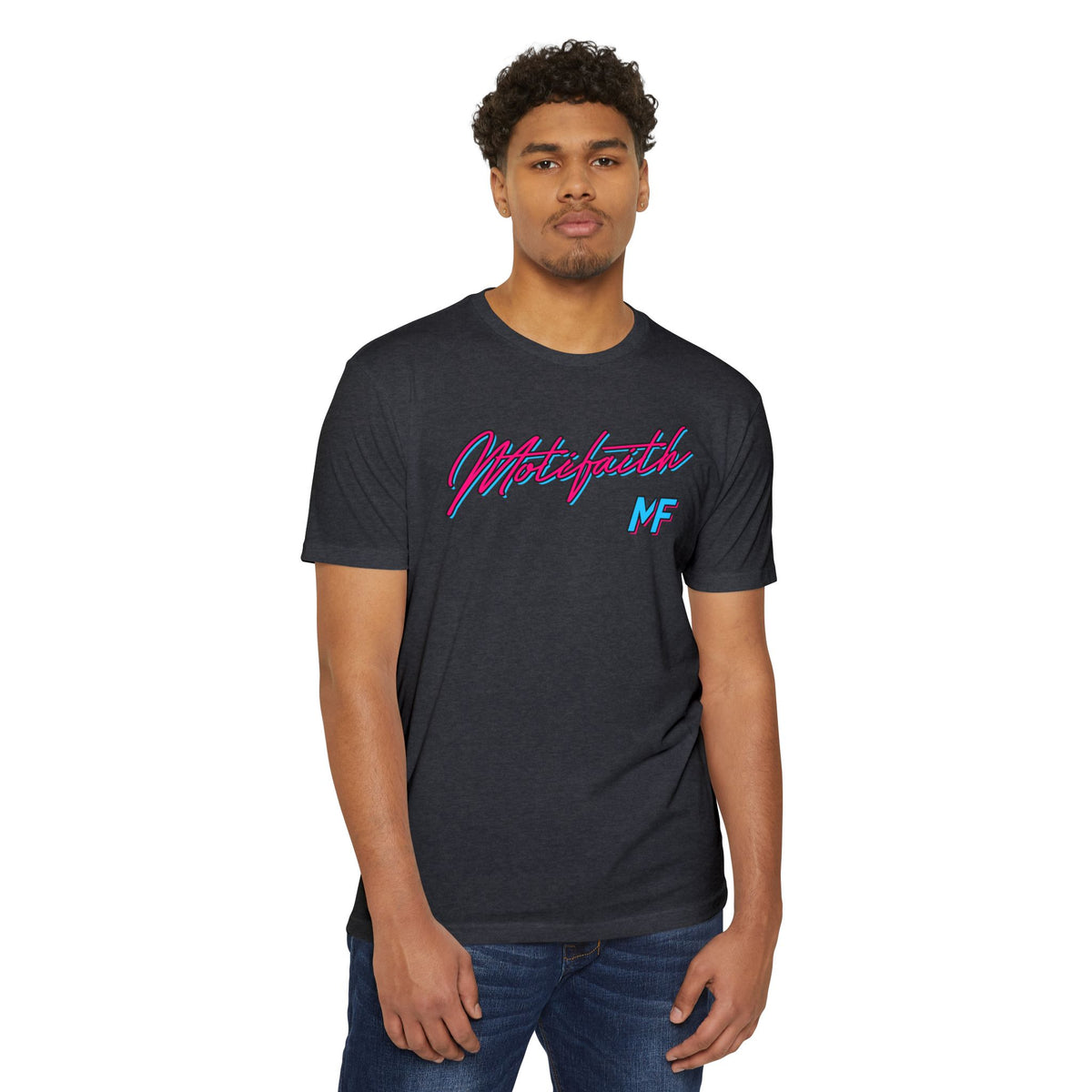Unisex Triblend "Miami Nights" Motifaith Tee