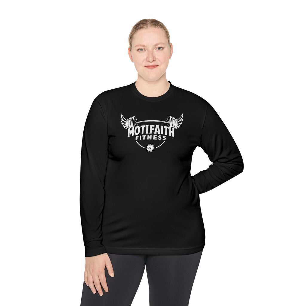 MotifFaith Fitness Unisex Long Sleeve Tee - Perfect for Active Lifestyles