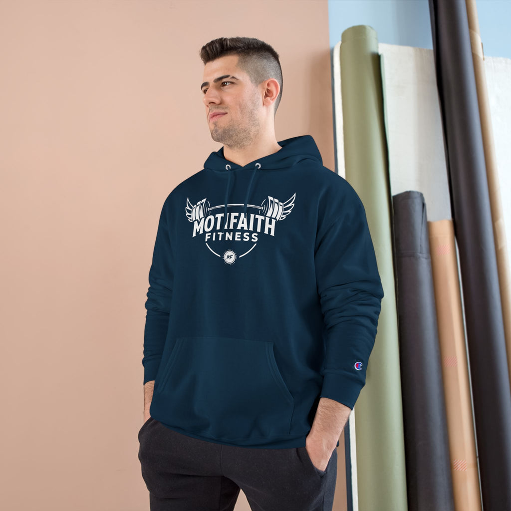 Motifaith Fitness Champion Hoodie – Motivational Workout Sweatshirt