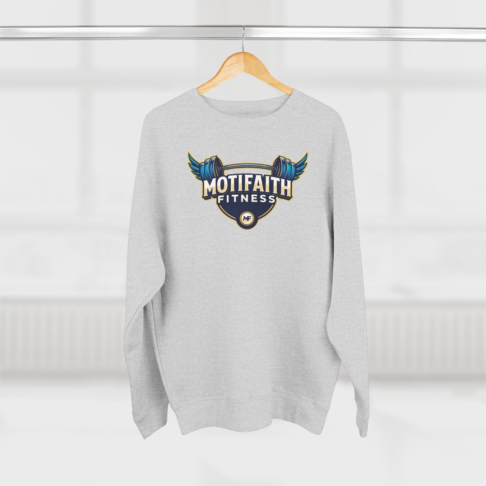 Motifaith Fitness Unisex Crewneck Sweatshirt