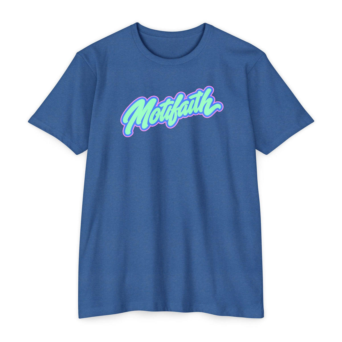 Sweat with Purpose T-Shirt — Motifath Fitness Tee (Make Change, Wisconsin)