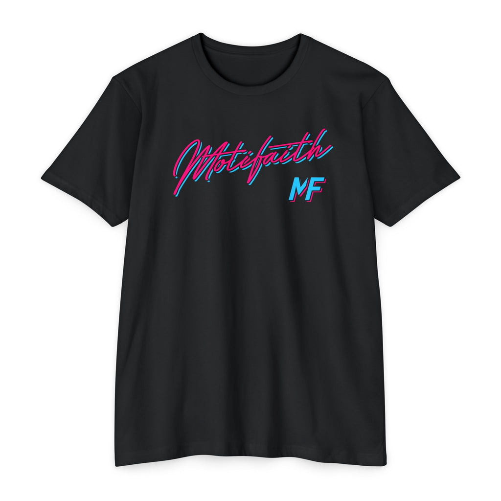 Unisex Triblend "Miami Nights" Motifaith Tee
