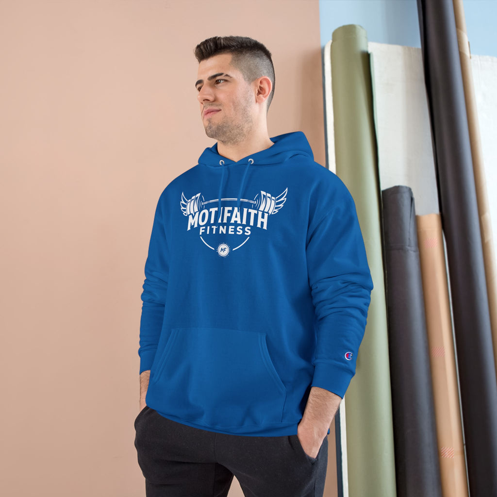 Motifaith Fitness Champion Hoodie – Motivational Workout Sweatshirt