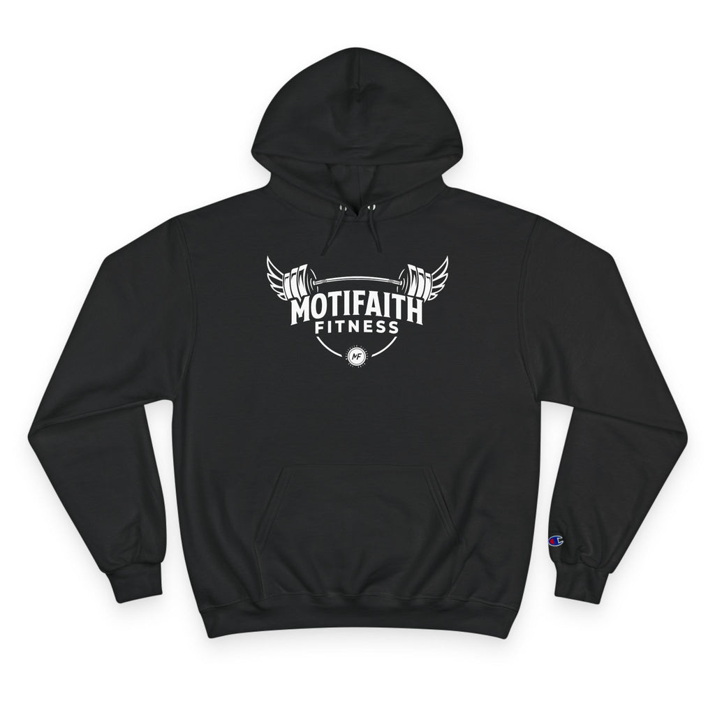 Motifaith Fitness Champion Hoodie – Motivational Workout Sweatshirt