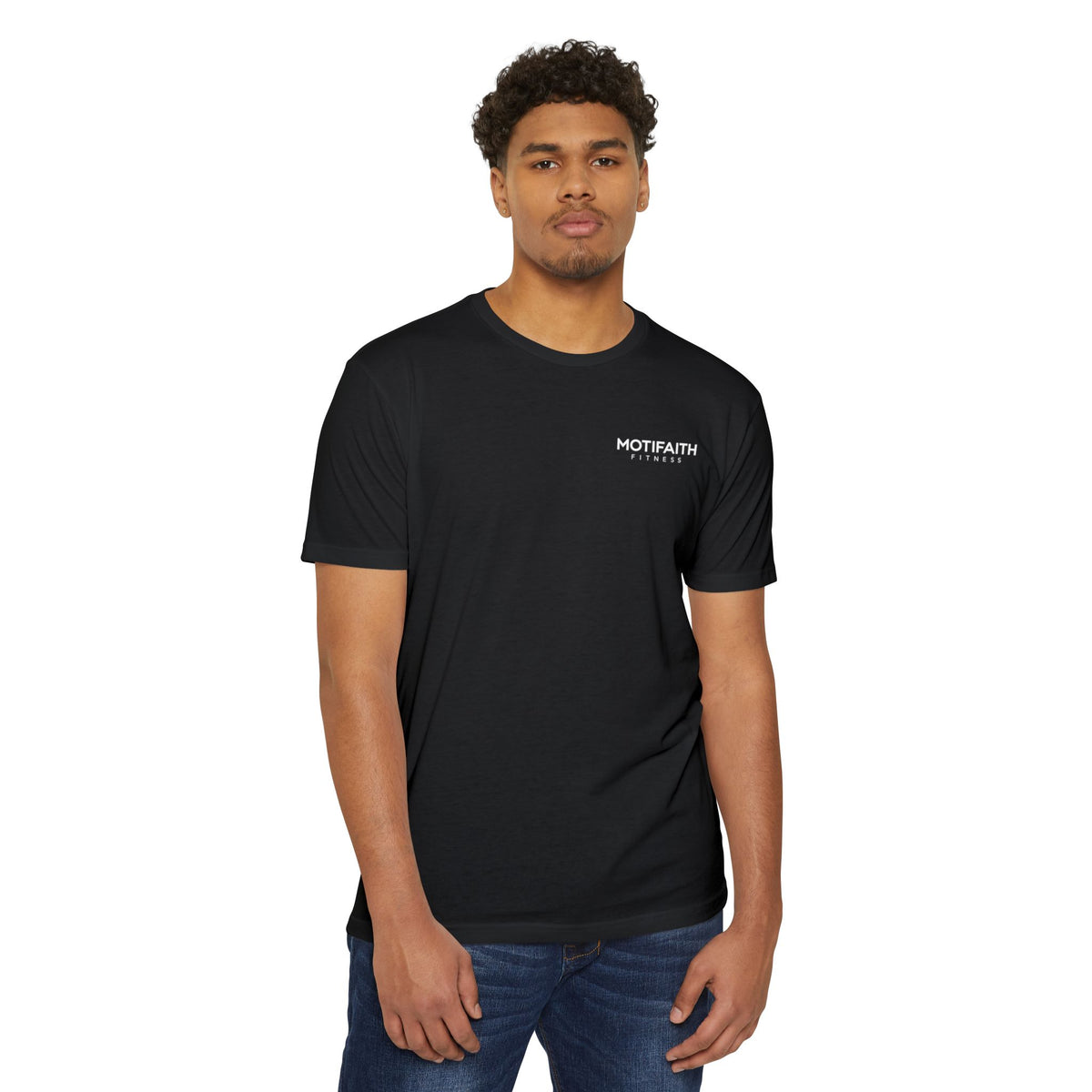 Motifaith Fitness Sugar Skull T-Shirt — Fe • Familia • Fuerza Gym Tee