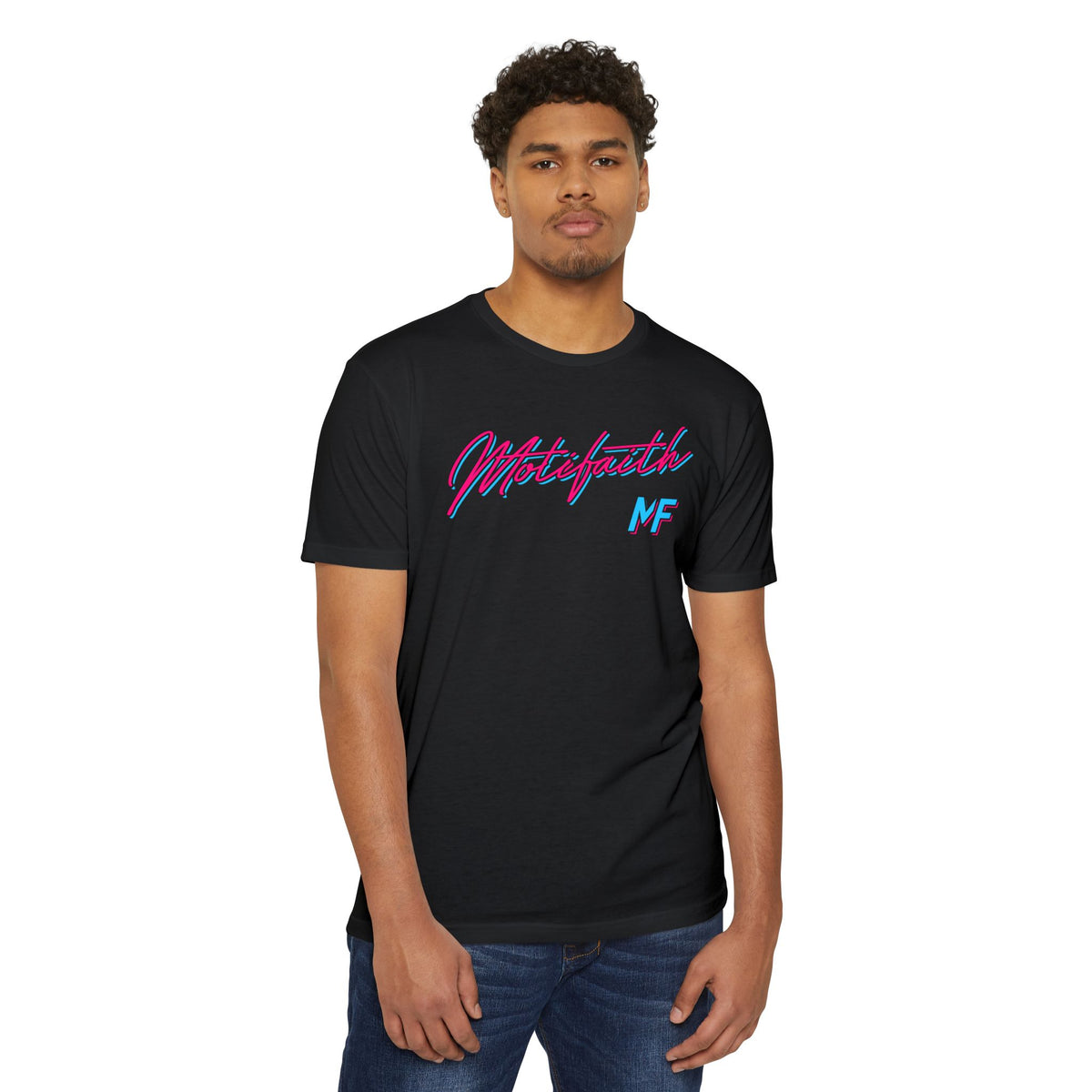 Unisex Triblend "Miami Nights" Motifaith Tee