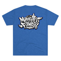 Unisex Motifaith Graffiti Back Tri-Blend Tee