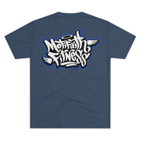 Unisex Motifaith Graffiti Back Tri-Blend Tee