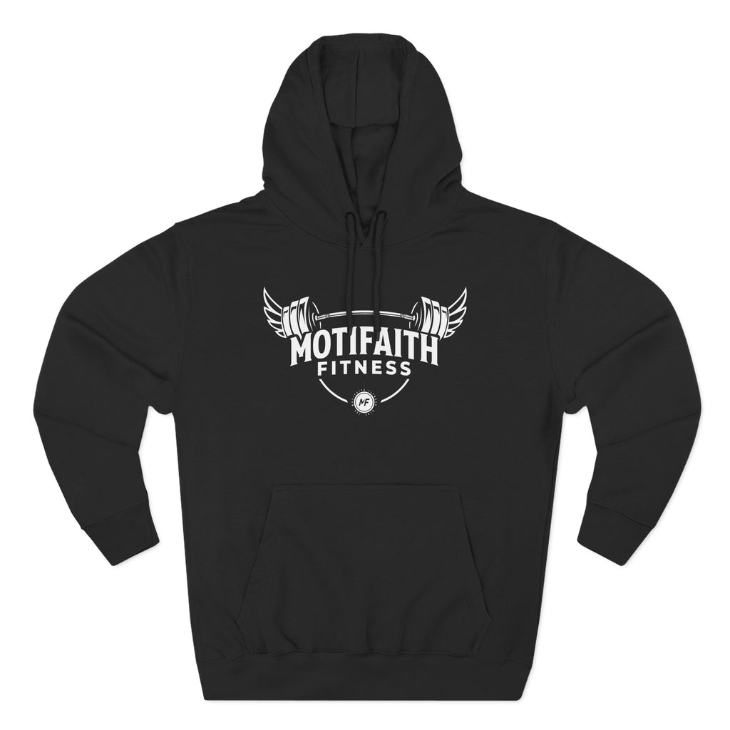 Motifaith Fitness Three-Panel Fleece Hoodie