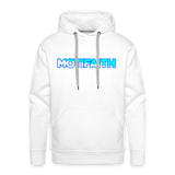 Faith Weights and Protein Shakes Premium Hoodie - white