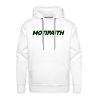 Men’s "Dad Strength" Premium Hoodie - white