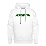 Men’s "Dad Strength" Premium Hoodie - white