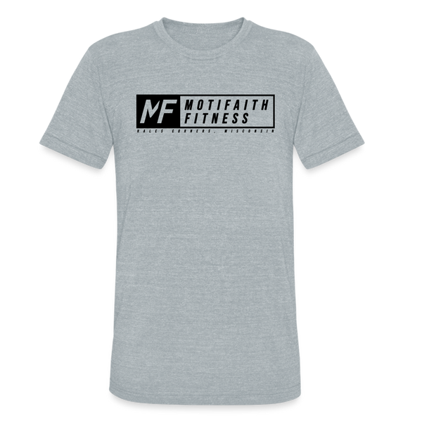 Unisex "Motifaith Muscle" Tri-Blend T-Shirt - heather grey