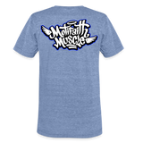 Unisex "Motifaith Muscle" Tri-Blend T-Shirt - heather blue