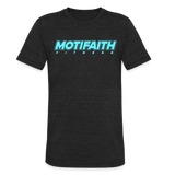 Unisex Motifaith Tri-Blend T-Shirt - heather black