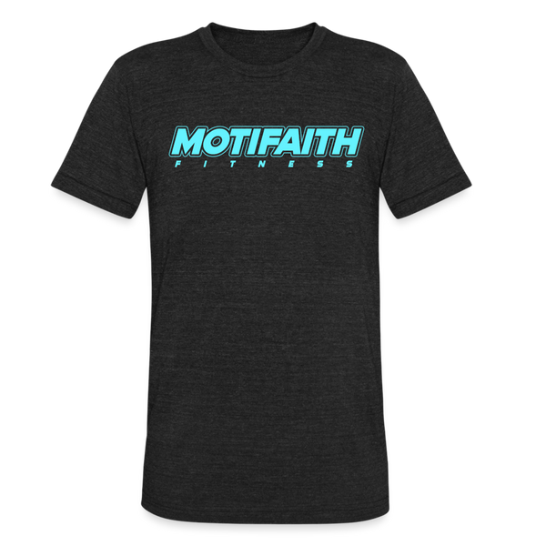 Unisex Motifaith Tri-Blend T-Shirt - heather black