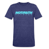 Unisex Motifaith Tri-Blend T-Shirt - heather indigo