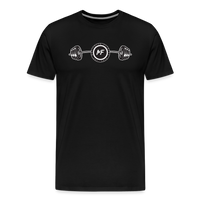 Motifaith Muscle Barbell Premium T-Shirt - black