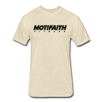 2022 Fitted Cotton/Poly Motifaith Tee by Next Level - heather cream