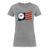 Women's Tri-Blend Motifaith Freedom Organic T-Shirt - heather gray